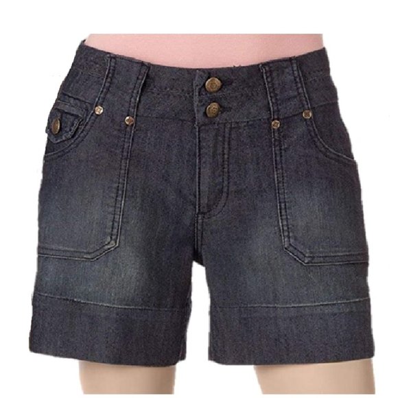 one 5 one Shorts | One 5 One Denim Shorts Sz 2 14 Nwt Lampchop Pocke | Poshmark